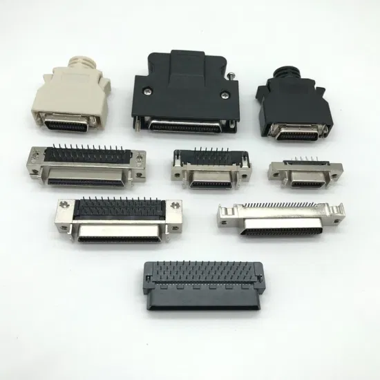 Jiln SCSI SCSI 전체 플라스틱 D 유형 커넥터 공장 공급업체 Io 커넥터